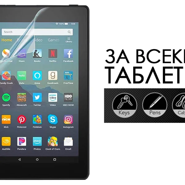Hydrogel protectors for EVERY TABLET MODEL 1