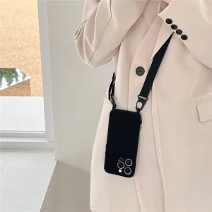 Силиконов калъф Strap D2 Silicone за iPhone 14 Pro Max, Черен 5