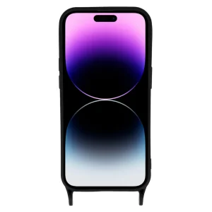 Силиконов калъф Strap D2 Silicone за iPhone 14 Pro Max, Черен 3