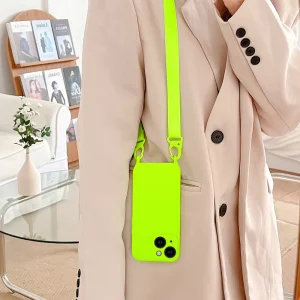 Strap D2 Silicone Case for iPhone 14, Green 3