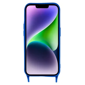 Strap D2 Silicone Silicone Case for iPhone 14, Blue 3