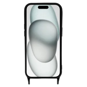 Strap D2 Silicone case for iPhone 15, Black 4