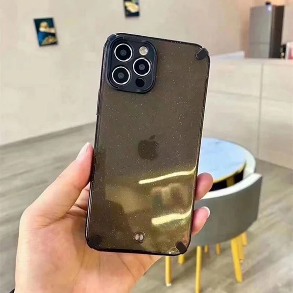 Shockproof case Armor Glitter for iPhone 11 Pro, Black 4