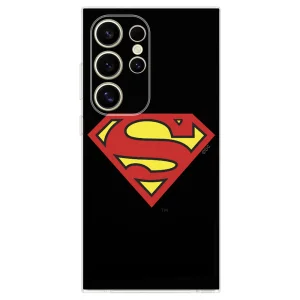 Калъф Superman за Samsung Galaxy S23 Ultra, Черен