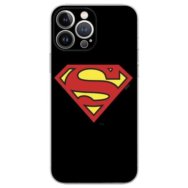 Калъф Superman за Iphone 14 Pro, Черен 1