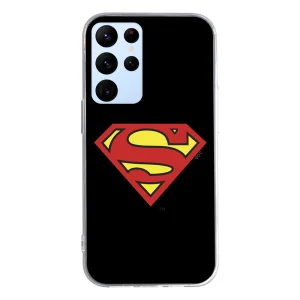Калъф Superman за Samsung Galaxy S22 Ultra, Черен