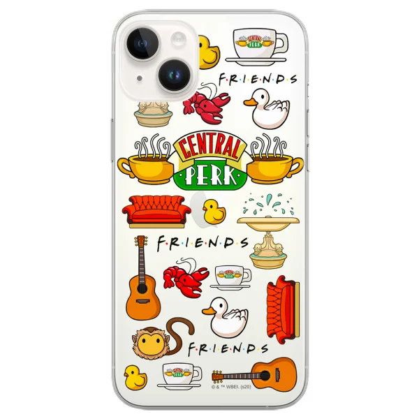 Friends case for Iphone 14, Transparent 1
