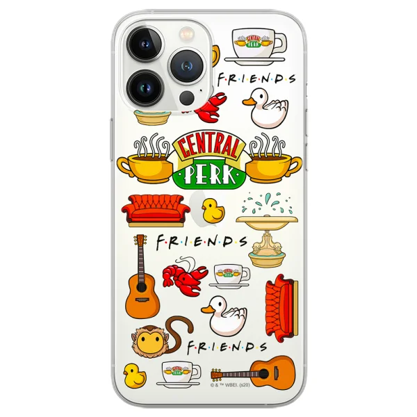 Friends Case for iPhone 14 Pro, Transparent 1