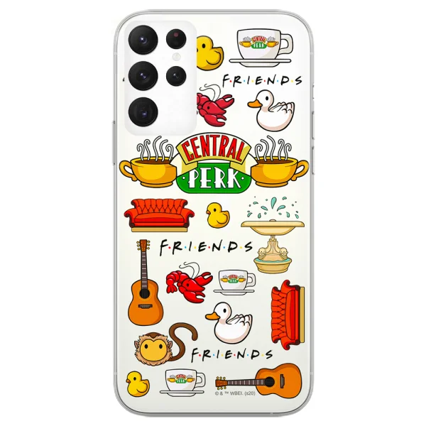 Калъф Friends за Samsung Galaxy S22 Ultra, Прозрачен 1