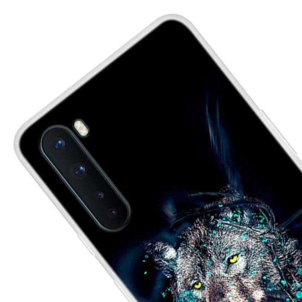 Силиконов Гръб за OnePlus Nord, Вълк 2