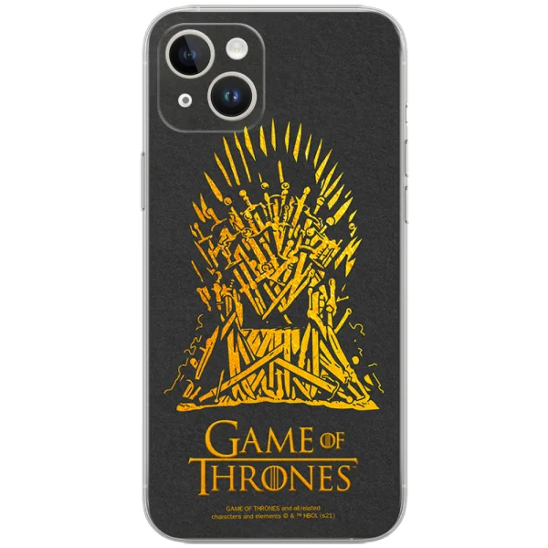 Калъф Game of Thrones за Iphone 15, Сив 1