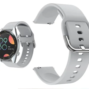 Силиконова каишка 22mm за Huawei Watch GT / Watch GT2 / Watch Active, Сив