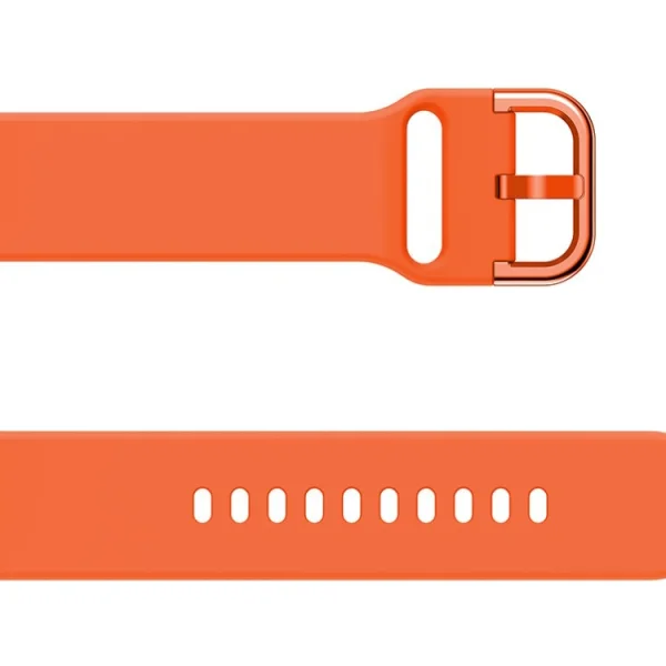 Silicone strap 22mm for Huawei Watch GT / Watch GT2 / Watch Active, Orange 2