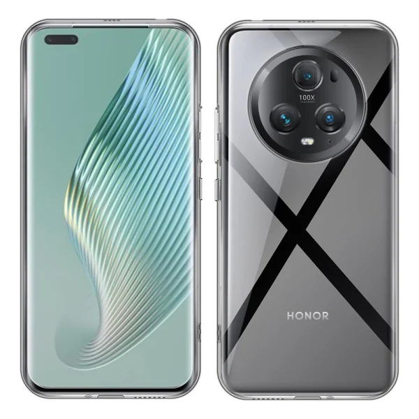 Silicone Case for Huawei Honor Magic 5 Pro, 0.5mm, Transparent 2
