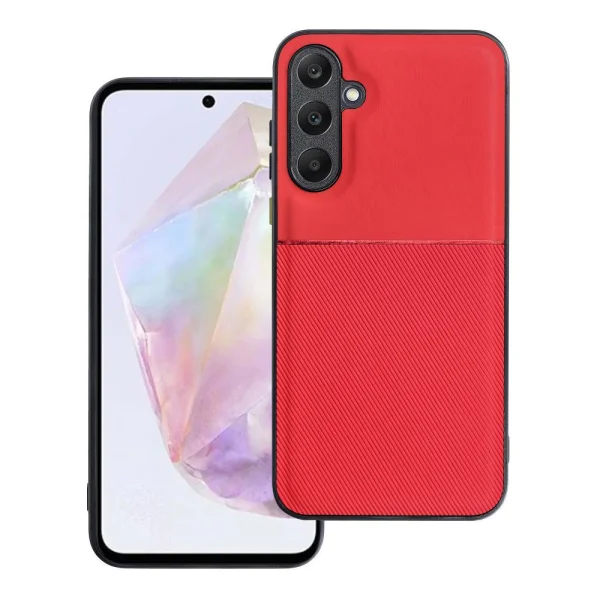 Shockproof case NOBLE for Samsung Galaxy A35 5G, Red 1