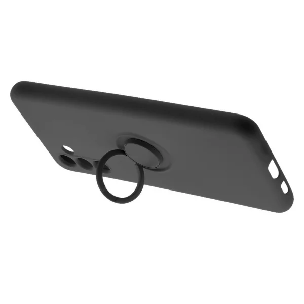 Silicone Ring Silicone Case for Samsung Galaxy A55 5G, Black 3