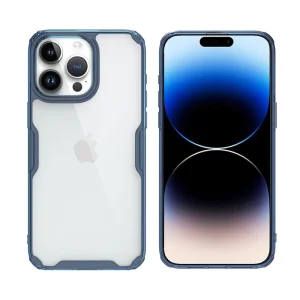 Удароустойчив калъф Nillkin Nature TPU Pro за Iphone 15 Pro Max, Син 4