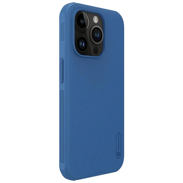 Shockproof case Nillkin Super Pro Frosted for Iphone 15 Pro Max, Blue 4