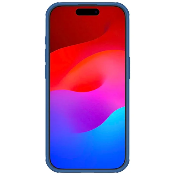 Shockproof case Nillkin Super Pro Frosted for Iphone 15 Pro Max, Blue 2