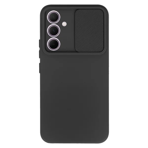Силиконов калъф Camshield Soft за Samsung Galaxy A35 5G, Черен 1