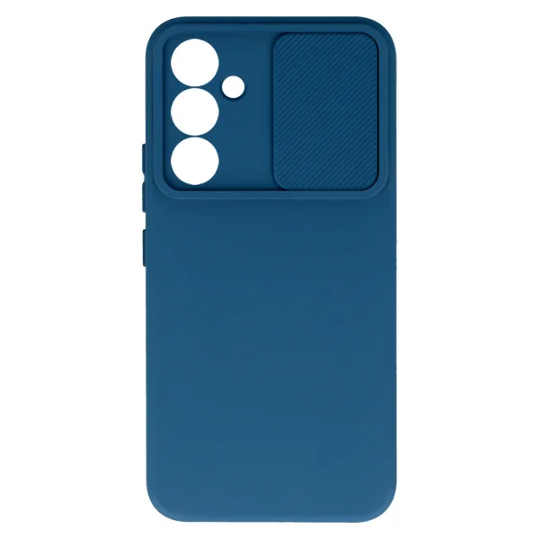 Силиконов калъф Camshield Soft за Samsung Galaxy A35 5G, Син 2