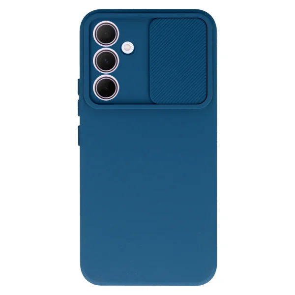 Силиконов калъф Camshield Soft за Samsung Galaxy A35 5G, Син 1