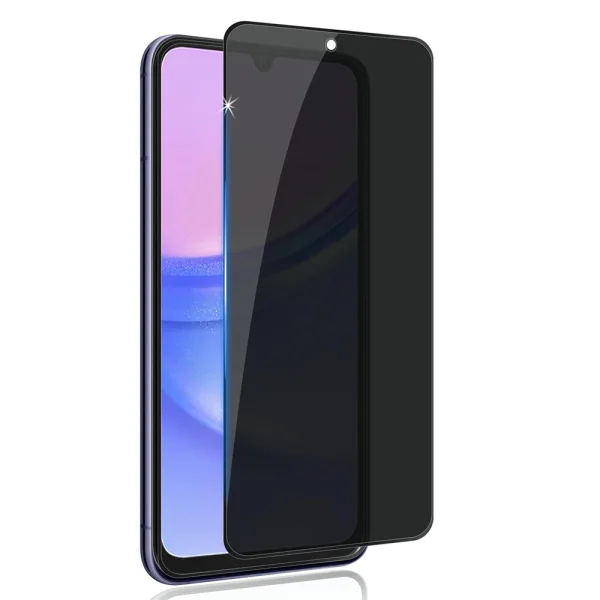 Стъклен Протектор PRIVACY за Samsung Galaxy A35 5G и Samsung Galaxy A55 5G, Черен 1