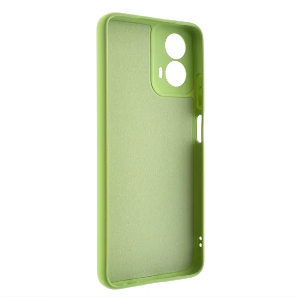 Силиконов калъф Tint за Motorola Moto G34, Зелен 3