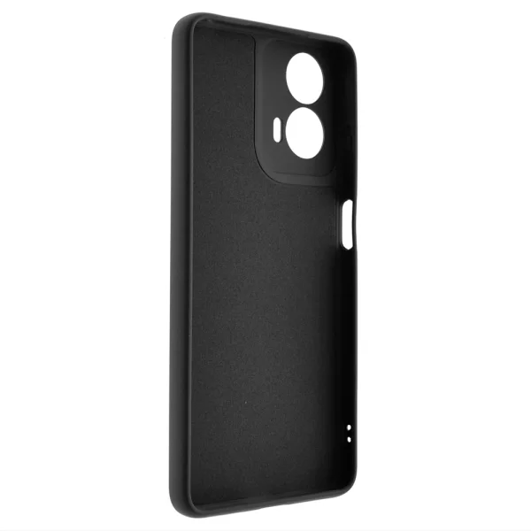 Силиконов калъф Tint за Motorola Moto G24 / G04, Черен 2