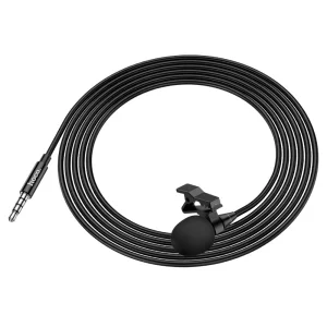 Микрофон с щипка  HOCO L14 3.5 mm jack - Black 3