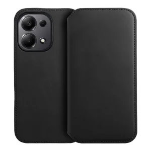 Калъф тефтер Dual Pocket за Xiaomi Redmi Note 13 Pro 4G, Черен