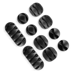 SWISSTEN Cable Organizer Set, 10 pieces 1