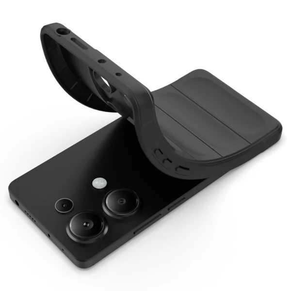Силиконов калъф Wear-resistant за Xiaomi Redmi Note 13 Pro 4G, Черен 5