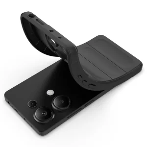 Силиконов калъф Wear-resistant за Xiaomi Redmi Note 13 Pro 4G, Черен 5