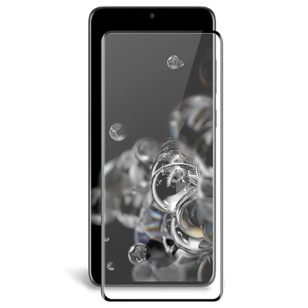 Tempered glass protector 5D Full Glue for Samsung Galaxy S20 Ultra, Black 1