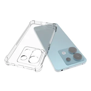 Силиконов калъф Anti-drop за Xiaomi Redmi Note 13 Pro 5G, Прозрачен 3