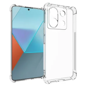 Силиконов калъф Anti-drop за Xiaomi Redmi Note 13 Pro 5G, Прозрачен