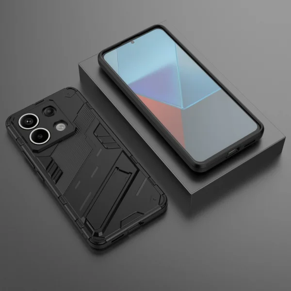 Shockproof Case Shockproof for Xiaomi Redmi Note 13 Pro 5G, Black 4