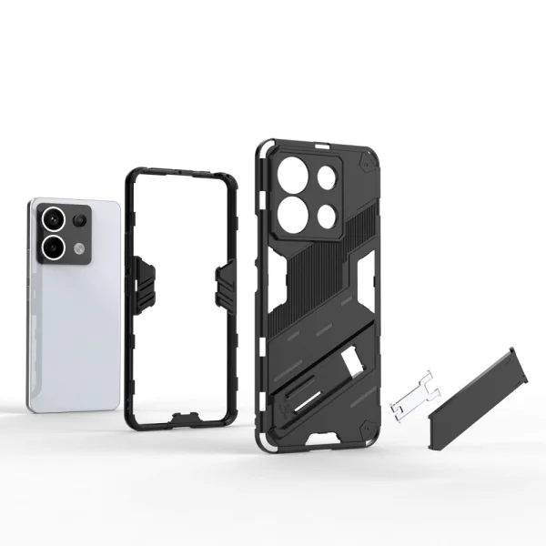 Shockproof Case Shockproof for Xiaomi Redmi Note 13 Pro 5G, Black 2