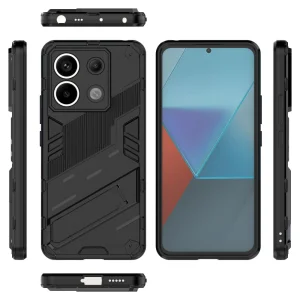 Shockproof Case Shockproof for Xiaomi Redmi Note 13 Pro 5G, Black 5