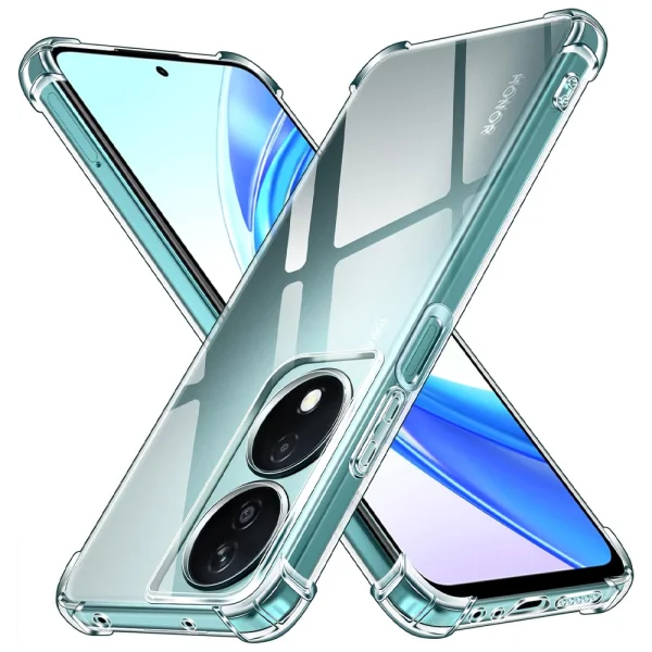 Silicone case Anti-drop for Huawei Honor X7b, Transparent 1