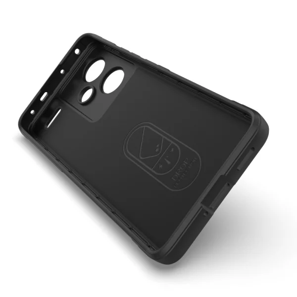 Silicone case Wear-resistant for Xiaomi Redmi Note 13 Pro Plus 5G, Black 2