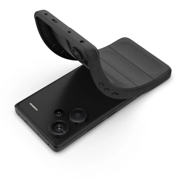 Silicone case Wear-resistant for Xiaomi Redmi Note 13 Pro Plus 5G, Black 3
