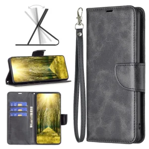 Leather Wallet book case for Xiaomi Redmi Note 13 Pro+ 5G, Black 4