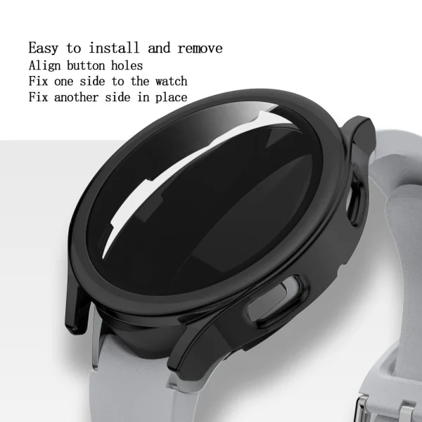 Калъф за Samsung Galaxy Watch 4 44mm, Черен 3