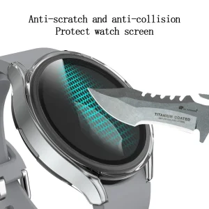 Калъф за Samsung Galaxy Watch 4 44mm, Прозрачен 5