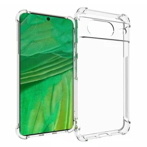 Silicone case Anti-drop for Google Pixel 8, Transparent