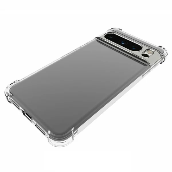 Silicone case Anti-drop for Google Pixel 8 Pro, Transparent 2