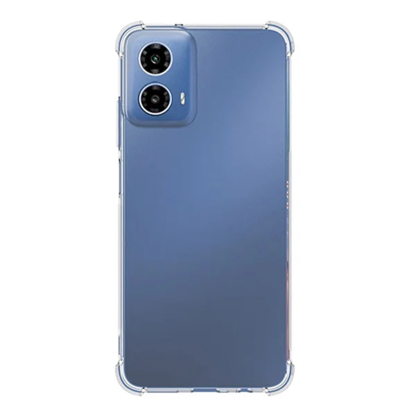 Silicone case Anti-drop for Motorola Moto G34, Transparent 2