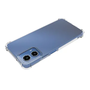 Silicone case Anti-drop for Motorola Moto G34, Transparent 4